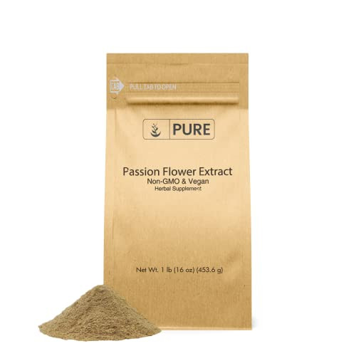 Pure Original Ingredients Passion Flower Extract (1lb) Pure and Natural