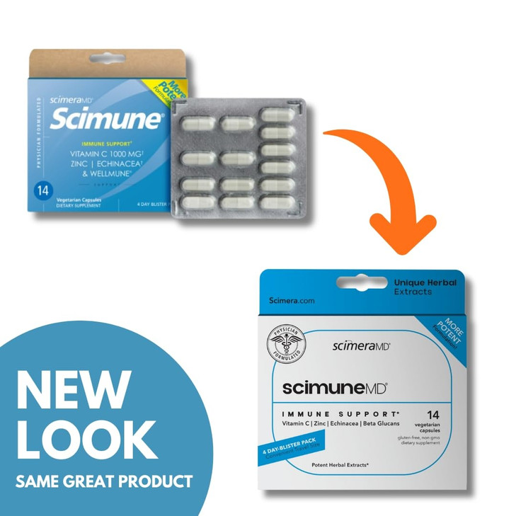 ScimeraMD Scimune Immune Support Vitamin Supplement with Zinc, Quercetin
