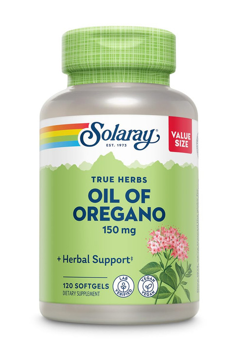 SOLARAY Oil of Oregano Softgels 150 mg