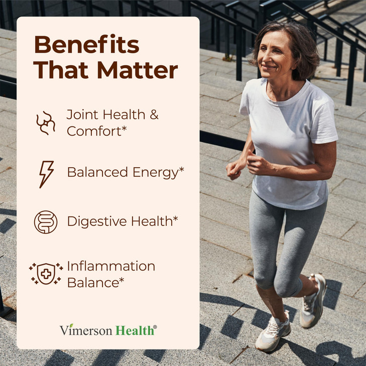 Moringa Turmeric Supplement for Joint Health, Gut Health, Energy and Immune