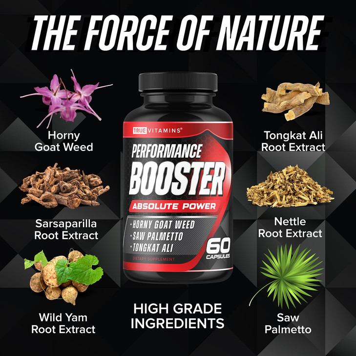 Testosterone Booster Supplement for Men - Performance Test Boost
