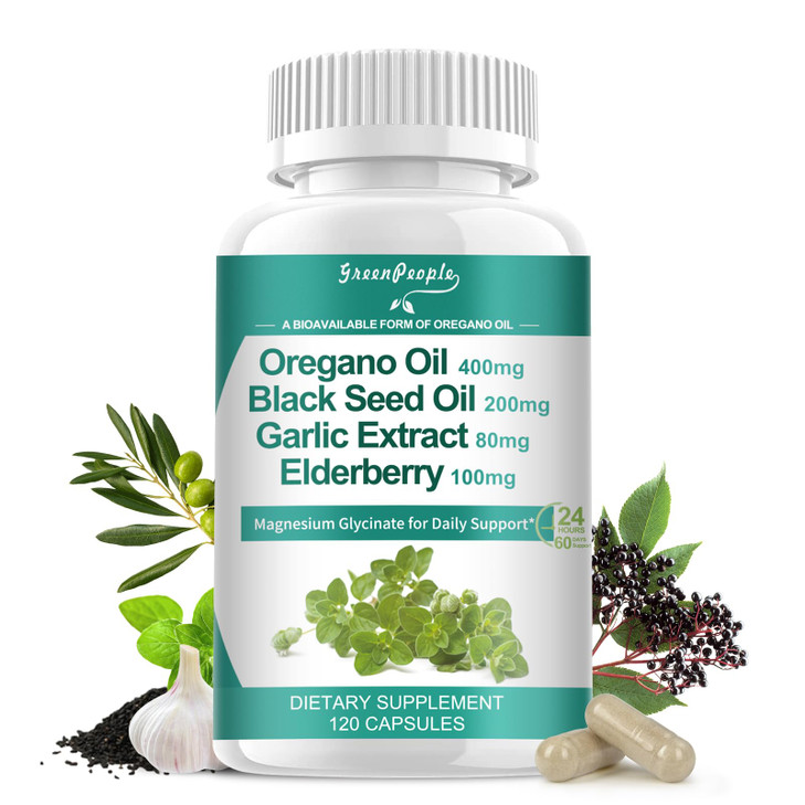 Organic Oregano Oil Capsules