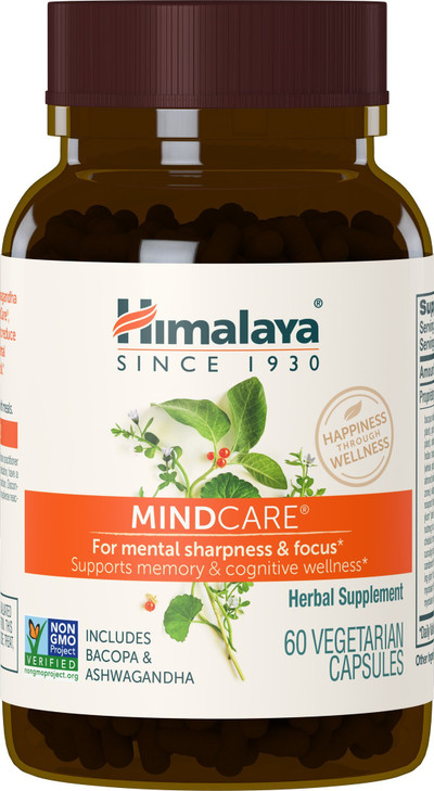 Himalaya MindCare - Nootropic Herbal Brain Supplements for