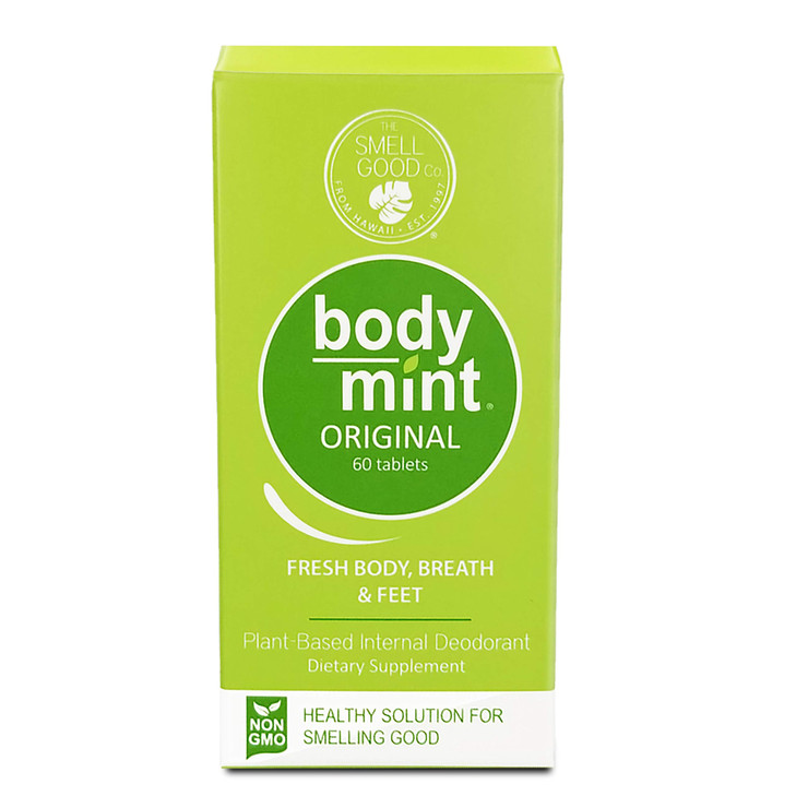 Body Mint Smell Great Day and Night Original 60 Tablets