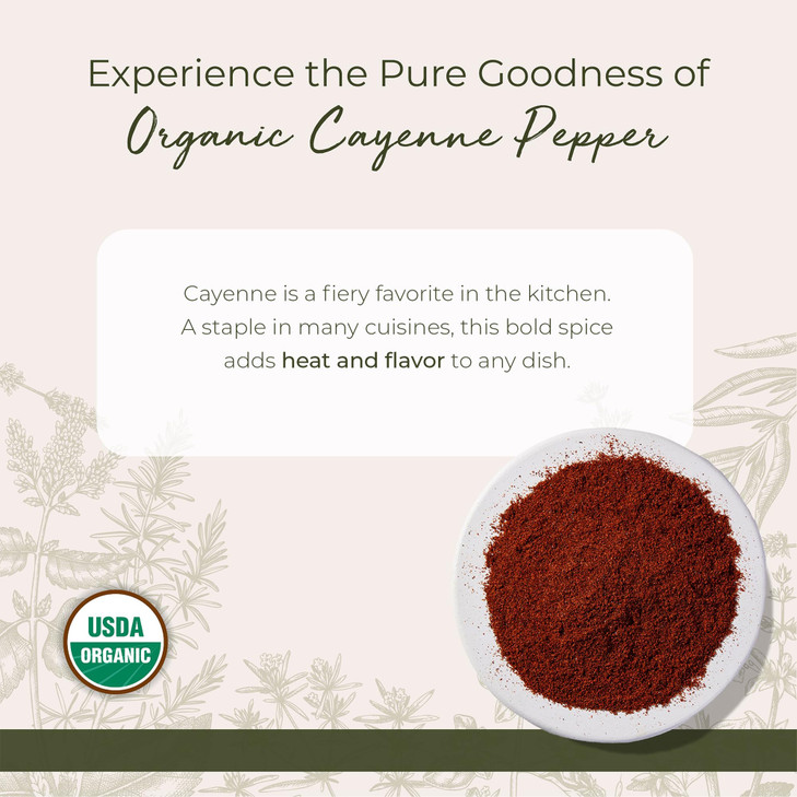Starwest Botanicals Organic Cayenne Pepper Powder 35k HU