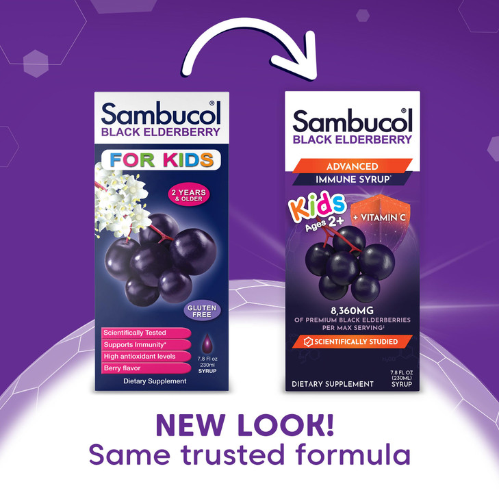 Sambucol Black Elderberry Syrup for Kids