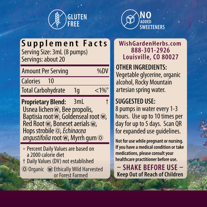 WishGarden Herbs Kick-Ass Biotic Immune Hero