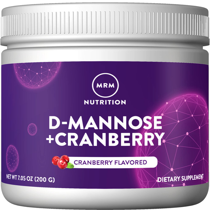 MRM Nutrition D-Mannose + Cranberry - Cranberry Flavored