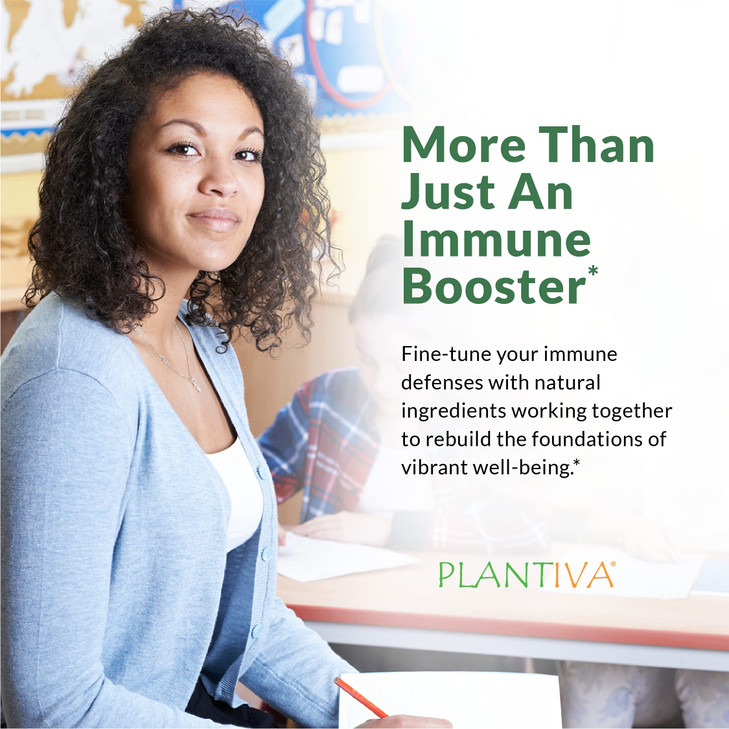 Plantiva ImmuneDx Healthy Immune Boost Daily Herbal Supplement, Natural