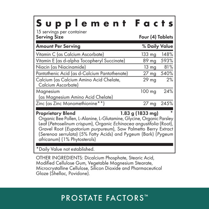 Michael's Health Naturopathic Programs Prostate Factors
