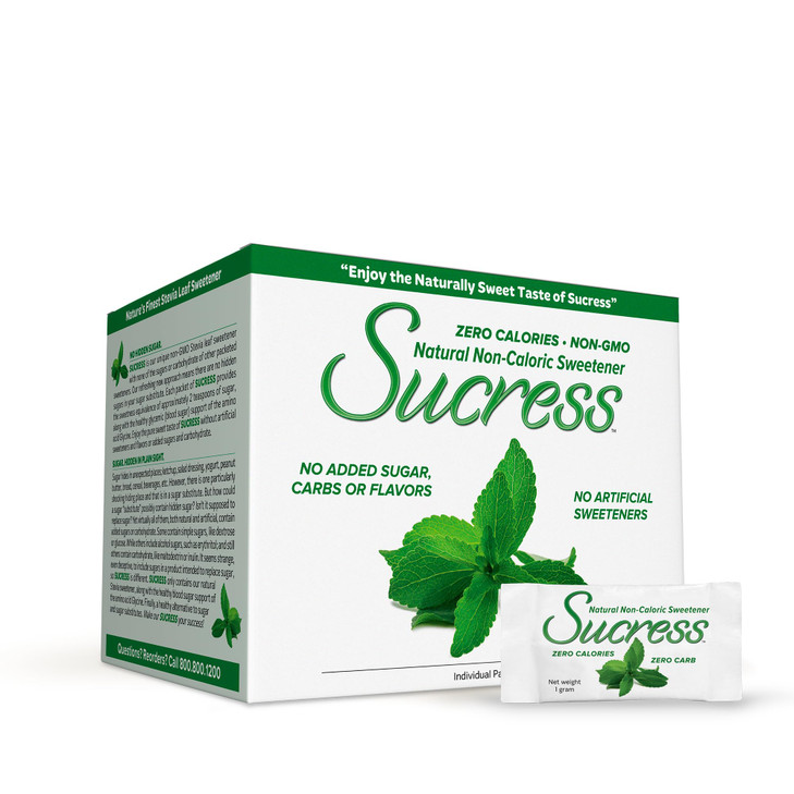 ANDREW LESSMAN Sucress Stevia Sweetener 100 Packets