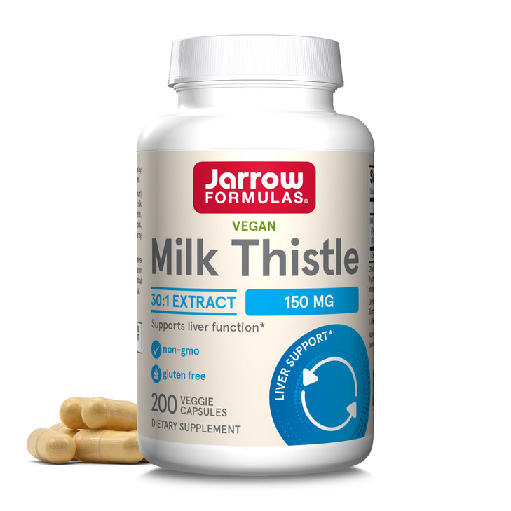 Jarrow Formulas Milk Thistle Supplement 150 mg. 30:1 Milk Thistle Extract