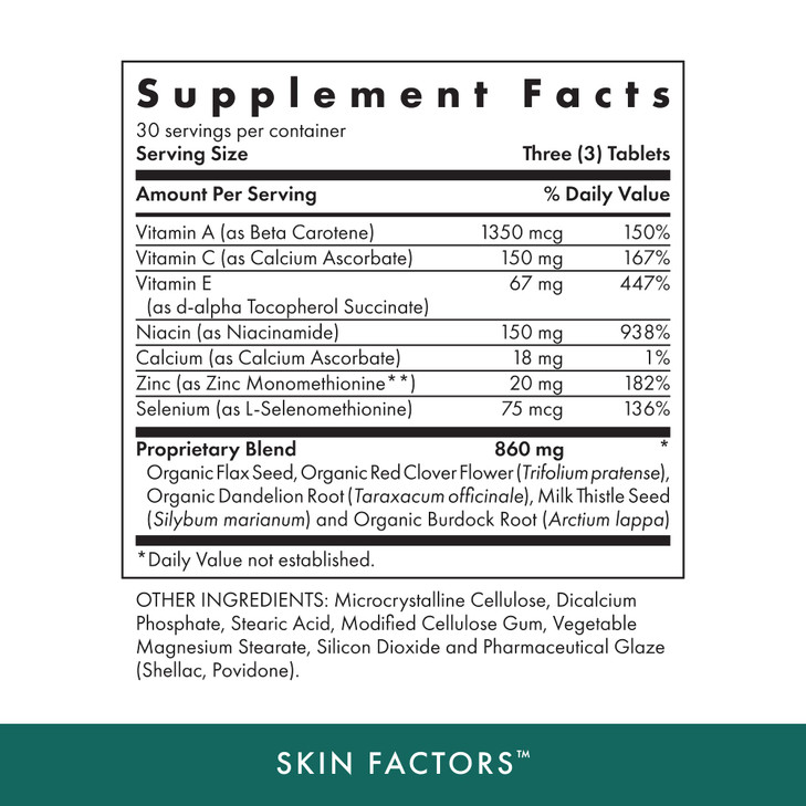 MICHAEL'S Health Naturopathic Programs Skin Factors