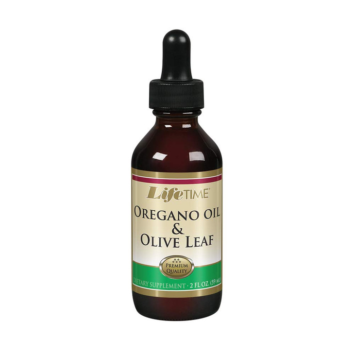 LIFETIME Organic Oregano Oil and Olive Leaf Drops