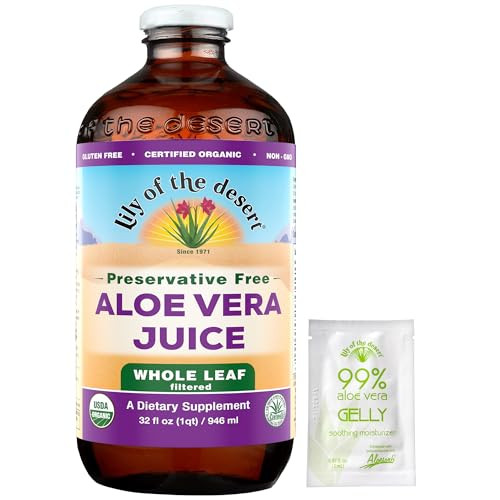 Lily Of The Desert Aloe Vera Juice, Preservative Free