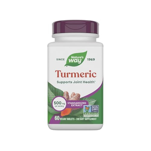 Nature's Way Turmeric, Premium Extract, Supports Joint Health*, Standardized