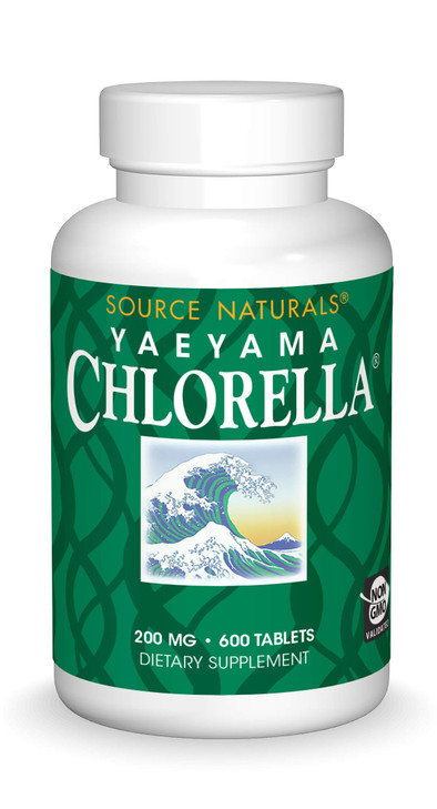 Source Naturals Yaeyama Chlorella Green Superfood, Plant-Based B12*