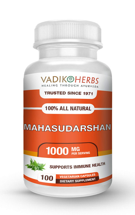 Vadik Herbs Mahasudarshan Powder 100 Vegicaps