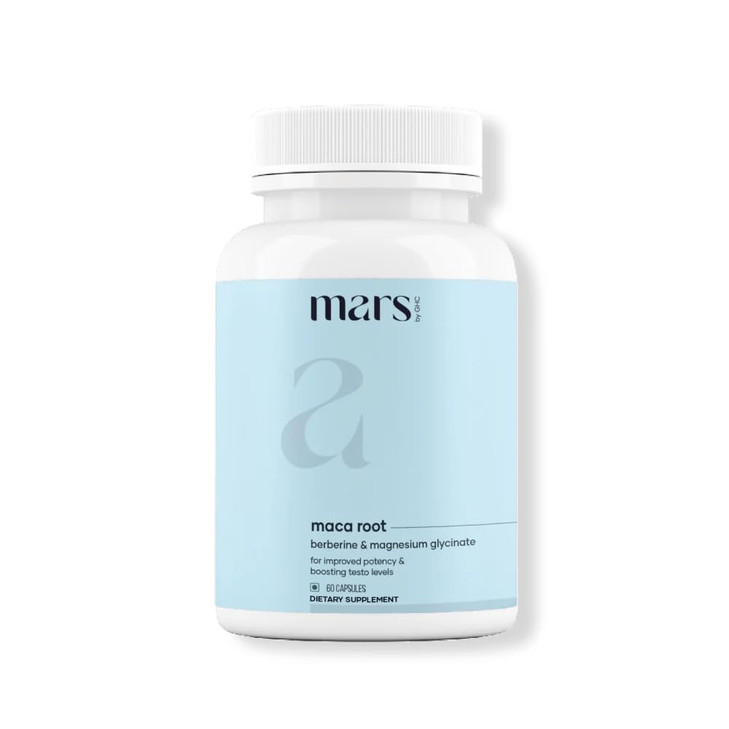 mars by GHC Maca Root Capsules with Ginseng, Magnesium & Berberine