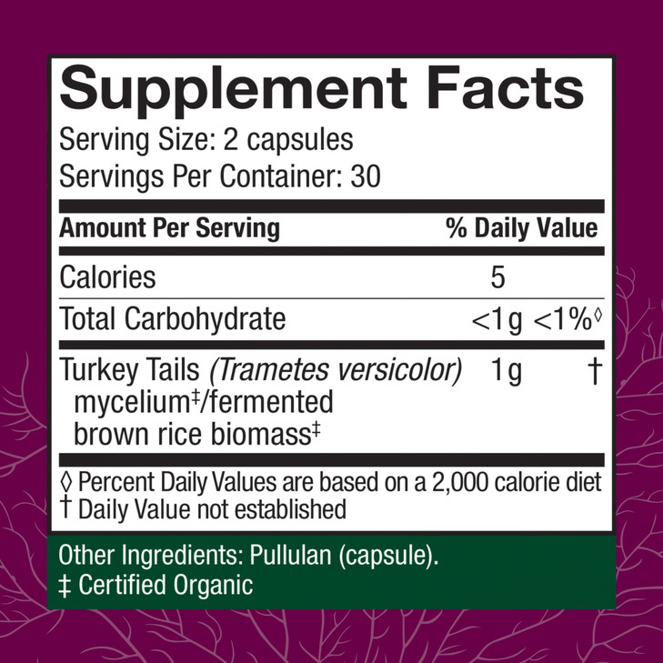 Host Defense Turkey Tail Capsules