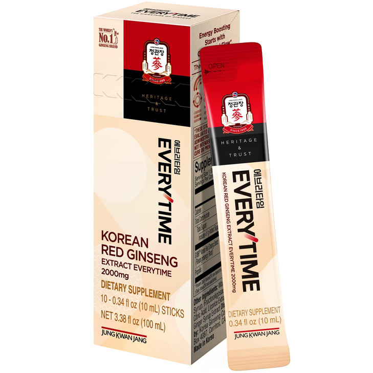 JUNG KWAN JANG Everytime Korean Red Ginseng Extract 2,000mg