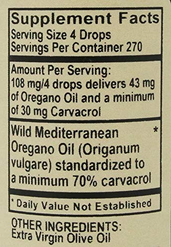 Vitality Works, Oregano Oil (1x1Oz )