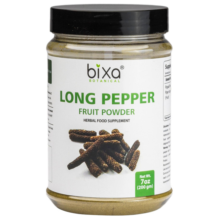 bixa BOTANICAL Long Pepper Powder| Pippali (Piper Longum)