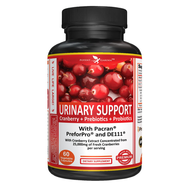 Potent Garden Urinary Support Womens Probiotic for Urinary Tract Health