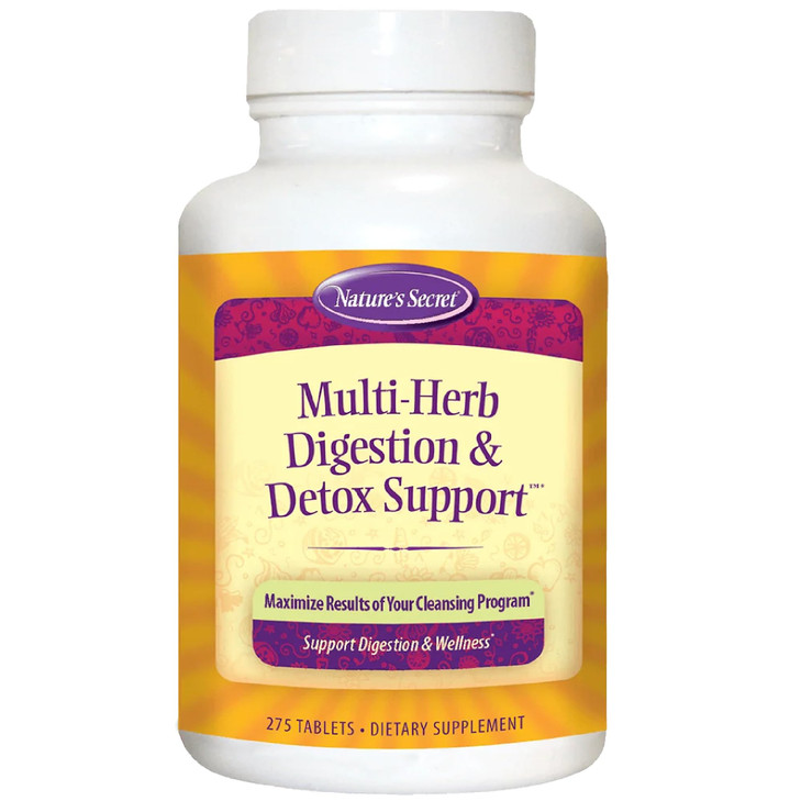 Nature's Secret Multi Herb Digestion and Detox Support Economy Diet Supplement