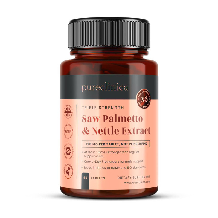Triple Strength Saw Palmetto & Nettle Root - 90 Tablets