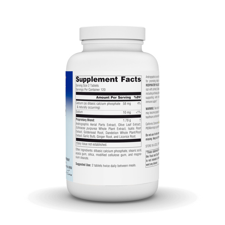 Planetary Herbals Andrographis Respiratory Wellness 895mg, Supports Healthy