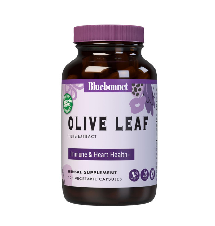Bluebonnet Nutrition Olive Leaf Herb Extract, Supports Immune Health*, Heart