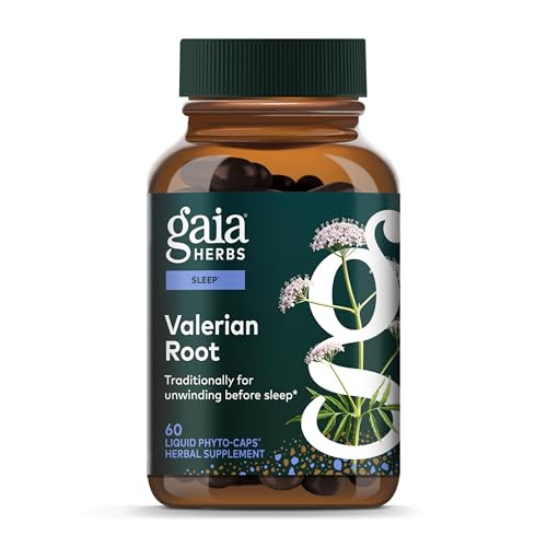 Gaia Herbs Valerian Root - Support for Calm & Relaxation to Prepare for Sleep*