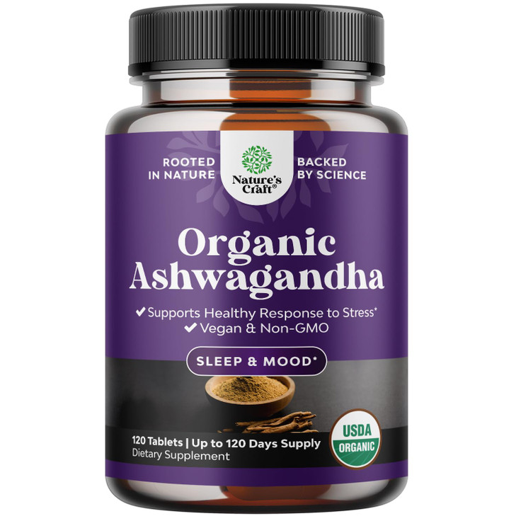 High Strength Organic Ashwagandha Supplements