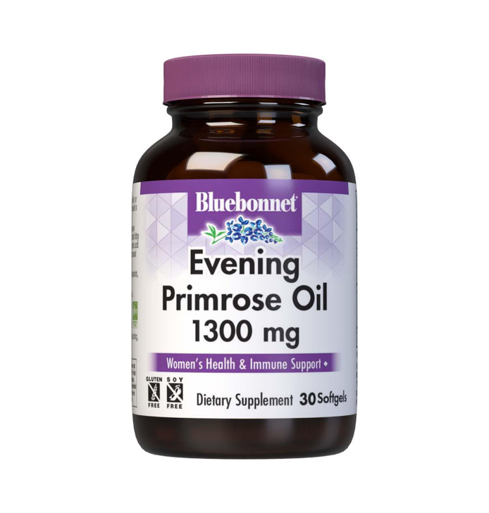 Bluebonnet Evening Primrose Oil Softgels, 1300 mg, 90 Count