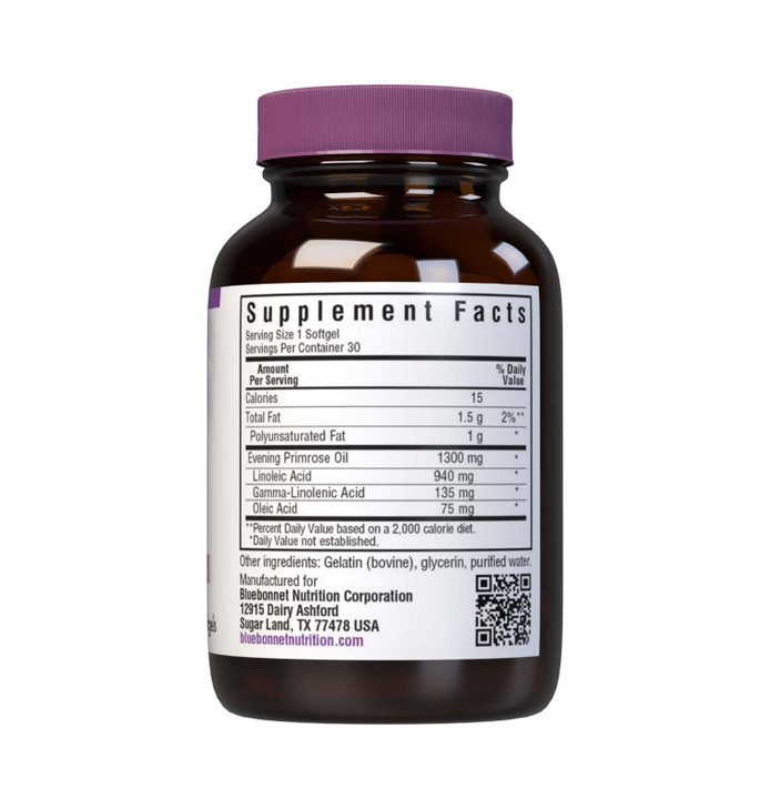 Bluebonnet Evening Primrose Oil Softgels, 1300 mg, 90 Count