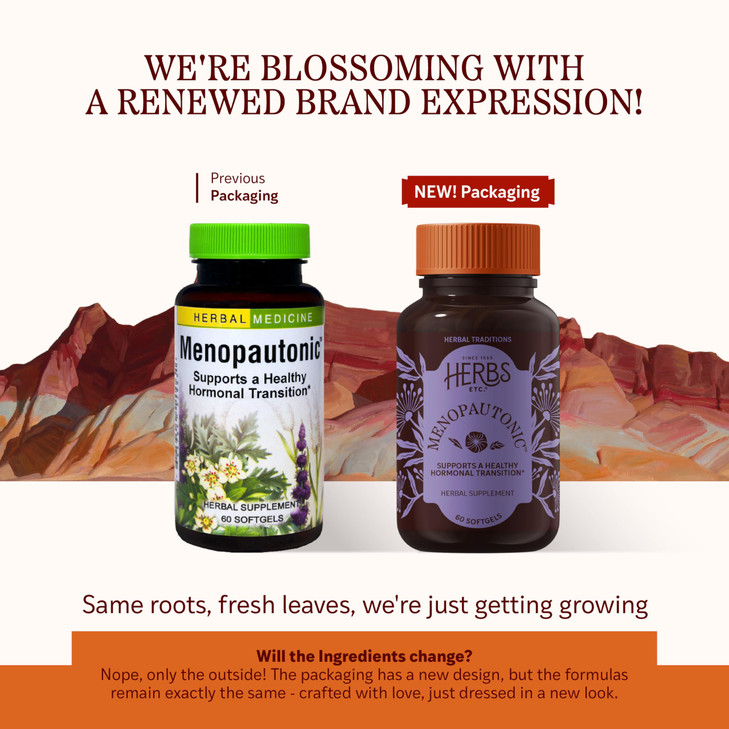 Herbs Etc. Menopautonic - Support Healthy Hormones