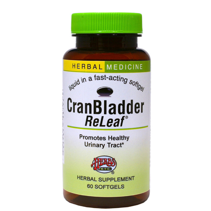 Herbs Etc. CranBladder ReLeaf Softgels - Bladder Health Support