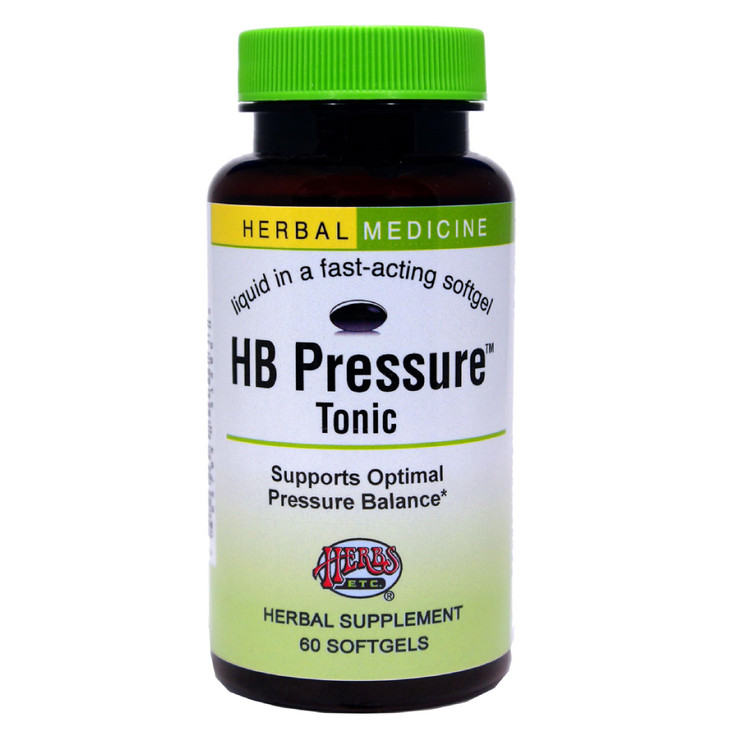 Herbs Etc. HB Pressure Tonic - Healthy Blood Circulation Support Supplement