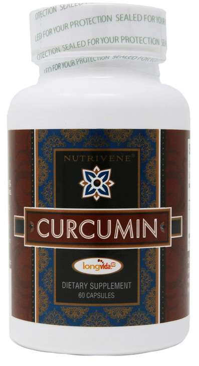 Curcumin, Longvida by Nutrivene (500 mg, 60 Capsules)