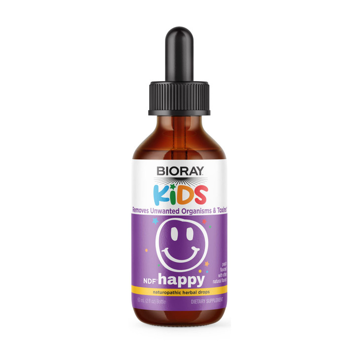 BIORAY Kids NDF Happy, Peach - 2 fl oz