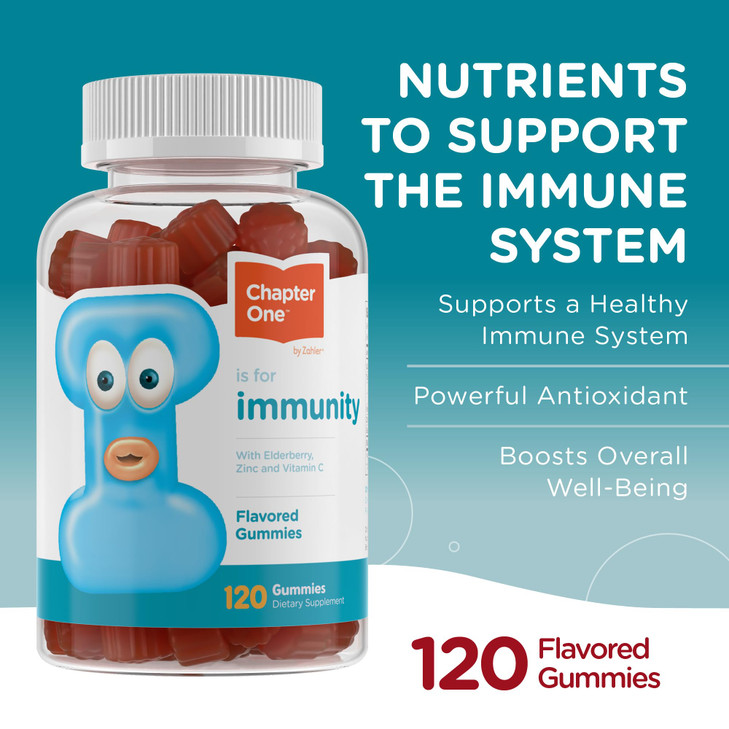 Zahler - Chapter One Immune Support Gummies for