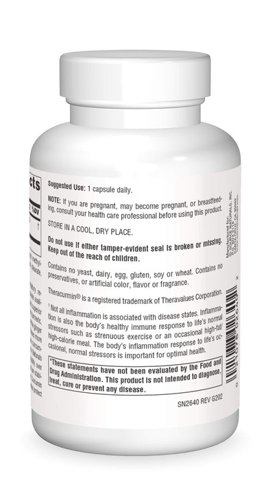 Source Naturals Theracurmin, Supports Healthy Inflammatory Response*, 300 mg