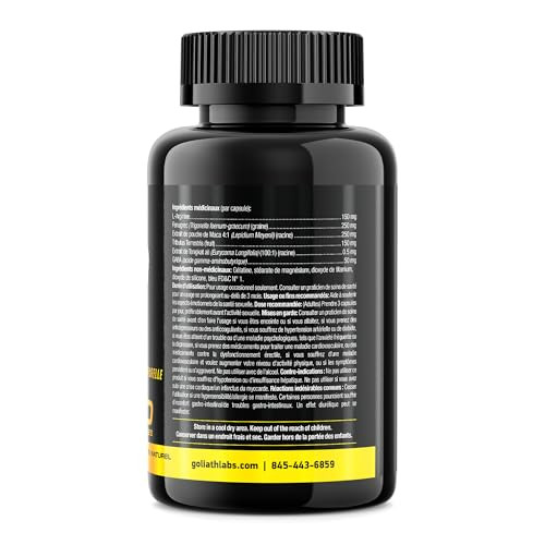 Goliath Labs Premium Men's Multivitamin & Herbal Supplement [60 Veg Capsules]