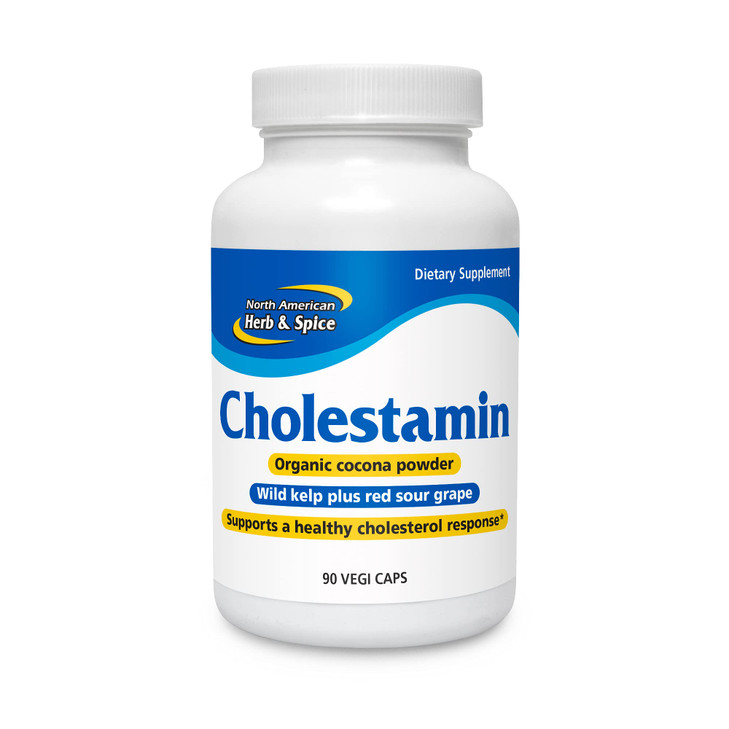 NORTH AMERICAN HERB & SPICE Cholestamin - 90 Capsules
