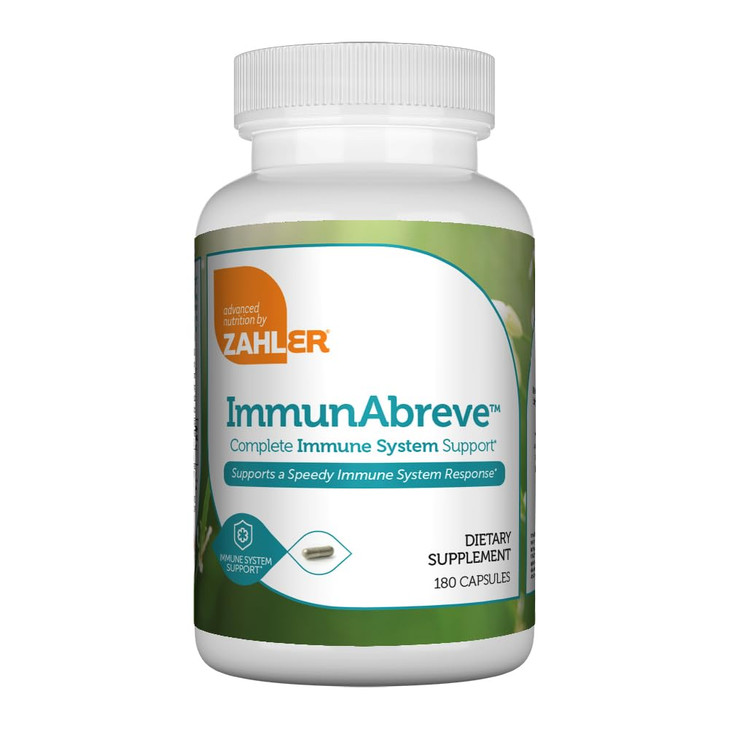 Zahler ImmunAbreve, Powerful Immune System Support, Contains Vitamin C