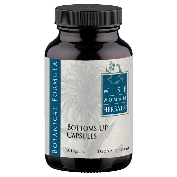 Wise Woman Herbals Bottoms Up Capsules, Herbal Venous Support for Healthy
