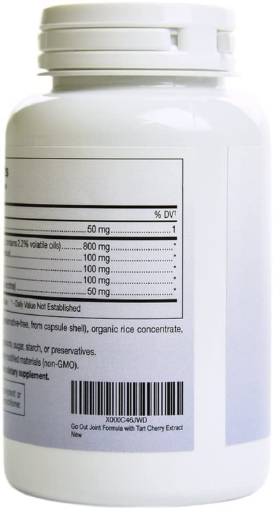 Go Out Relief Joint Formula and Uric Acid Support with Tart Cherry Concentrate