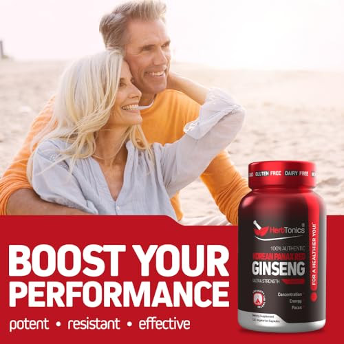 Herbtonics Korean Red Panax Ginseng 1500mg