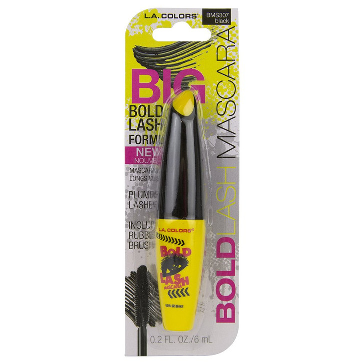 L.A. COLORS Mini Bold Mascara , Black CBMS307